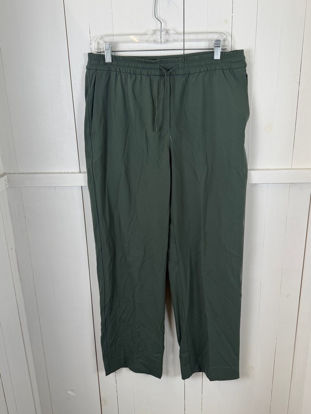 Lululemon Men's Green Sweatpants Size L Polyester Excellent